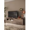 Meuble TV 210 cm CRONOS BRONZE MERCURE avec LED inclus