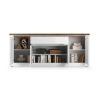 Buffet 4 portes et 1 tiroir CRONOS BLANC MERCURE avec LED inclus