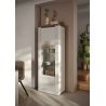 Vitrine 1 porte CRONOS BLANC MERCURE