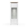 Vitrine 1 porte CRONOS BLANC MERCURE