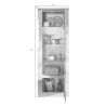 Vitrine 1 porte CRONOS BLANC MERCURE