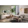 Table basse 122 cm VENUS Chene