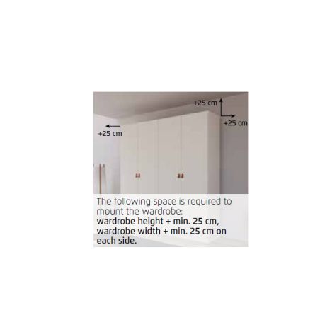 Armoire SCOTT 175 cm en bgris métallique avec 2 portes coulissantes et miroir partiel