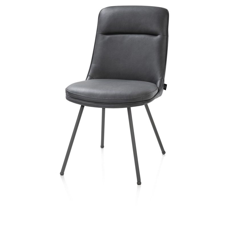 Mateo, chaise - 4-pieds - graphite - Pala - Henders and Hazel
