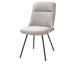 Mateo, chaise - 4-pieds - rough off black - Pala - Henders and Hazel