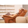Fauteuil relax manuel en cuir 24 yukon EASYSWING 7417 de la marque HIMOLLA