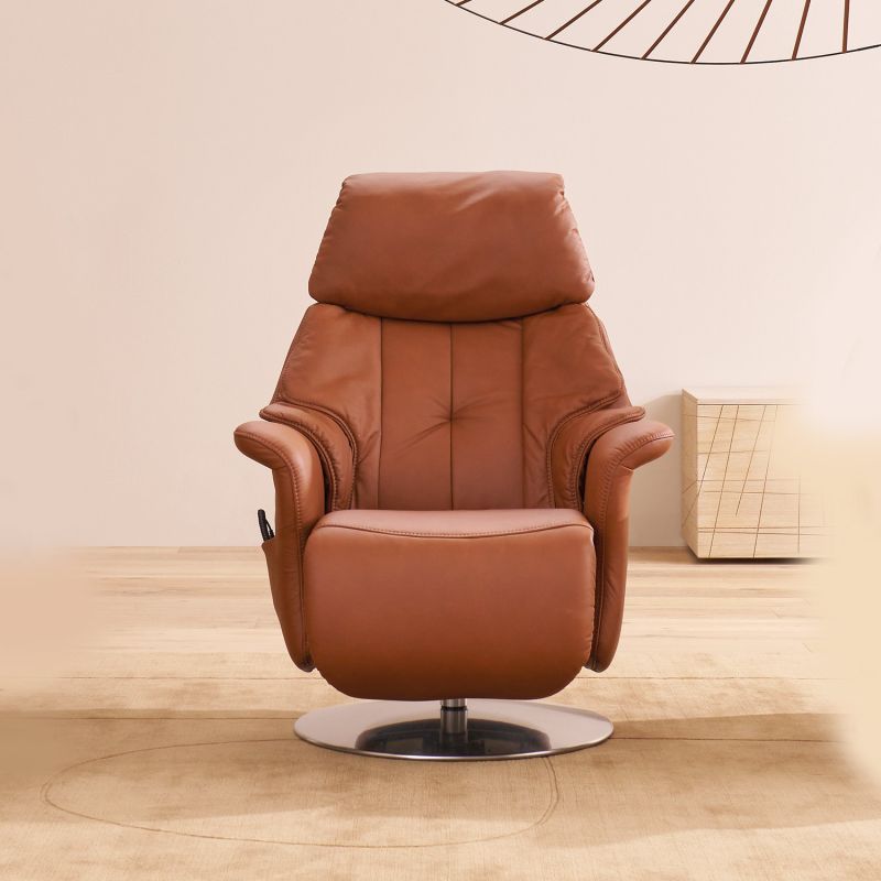 copy ofFauteuil relax manuel en cuir 24 yukon EASYSWING 7417 de la marque HIMOLLA