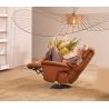 copy ofFauteuil relax manuel en cuir 24 yukon EASYSWING 7417 de la marque HIMOLLA