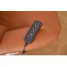 Fauteuil relax électrique 2 moteurs avec lift releveur EASYSWING 7417 en cuir 24 yukonde la marque HIMOLLA