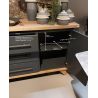 Buffet Jardin 3 portes + 3 tiroirs - 230 cm - Henders&Hazel