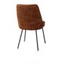 Isaac, chaise - 4 pieds - rough off black - tissu Derby - Henders and Hazel