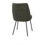 Isaac, chaise - 4 pieds - rough off black - tissu Derby - Henders and Hazel
