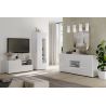 Vitrine 1 porte JANEIRO BLANC