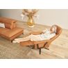 Fauteuil relax releveur 1 moteur EASYSWING 7357 en cuir 22 Bright de la marque HIMOLLA