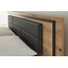 Chambre adulte YANIS avec armoire portes coulissantes 226 cm et lit 160 cm
