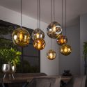 copy ofSuspension SOLARIA de style contemporain avec 4 ampoules incluses