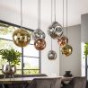 copy ofSuspension SOLARIA de style contemporain avec 4 ampoules incluses