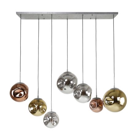 copy ofSuspension SOLARIA de style contemporain avec 4 ampoules incluses
