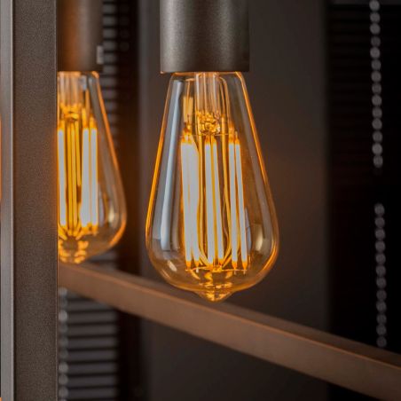 copy ofSuspension SOLARIA de style contemporain avec 4 ampoules incluses