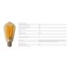 copy ofSuspension SOLARIA de style contemporain avec 4 ampoules incluses
