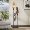 Lampadaire COCOON avec 3 ampoules incluses