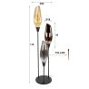 Lampadaire COCOON avec 3 ampoules incluses