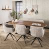 Suspension LYRA de style contemporain avec 7 ampoules incluses