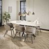 Suspension LYRA de style contemporain avec 7 ampoules incluses