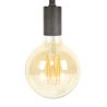 Suspension KORELL de style industriel avec 3 ampoules incluses