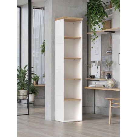 Bibliothèque de bureau AURELIA hauteur 190 cm