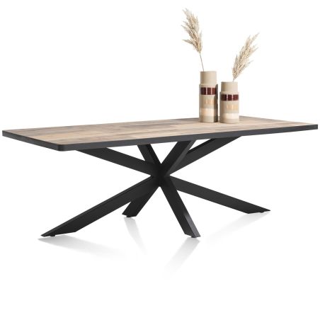 Avalox, table 200 x 98 cm - pied central - Henders and Hazel