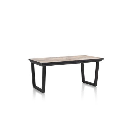 Avalox, table à rallonge 160 (+ 50) x 98 cm - pieds v - Henders and Hazel