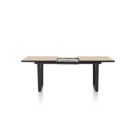 Avalox, table à rallonge 160 (+ 50) x 98 cm - pieds v - Henders and Hazel
