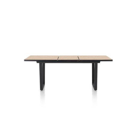 Avalox, table à rallonge 160 (+ 50) x 98 cm - pieds v - Henders and Hazel