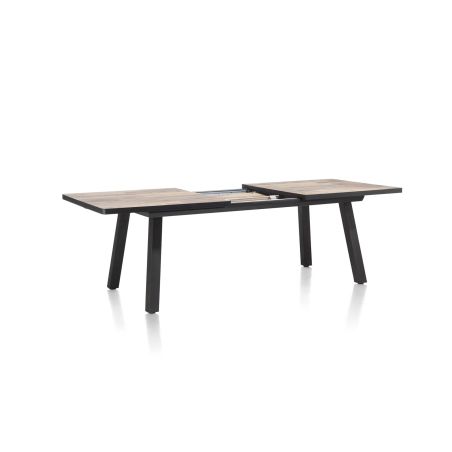 Avalox, table à rallonge 190 (+ 60) x 98 cm - 4 pieds - Henders and Hazel