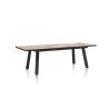 Avalox, table à rallonge 190 (+ 60) x 98 cm - 4 pieds - Henders and Hazel