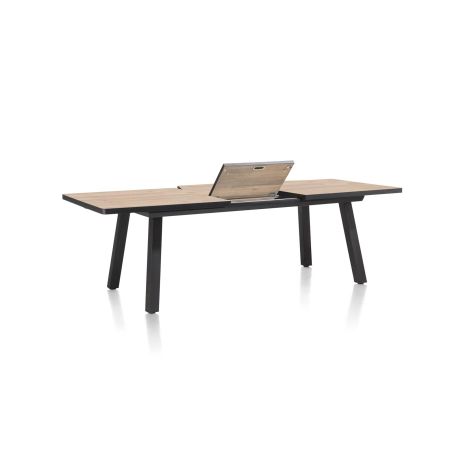 Avalox, table à rallonge 190 (+ 60) x 98 cm - 4 pieds - Henders and Hazel