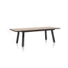Avalox, table à rallonge 190 (+ 60) x 98 cm - 4 pieds - Henders and Hazel