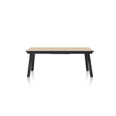 Avalox, table à rallonge 190 (+ 60) x 98 cm - 4 pieds - Henders and Hazel