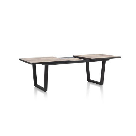 Avalox, table à rallonge 190 (+ 60) x 98 cm - pieds V - Henders and Hazel