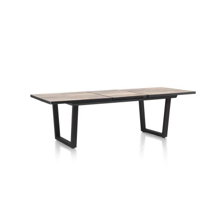 Avalox, table à rallonge 190 (+ 60) x 98 cm - pieds V - Henders and Hazel