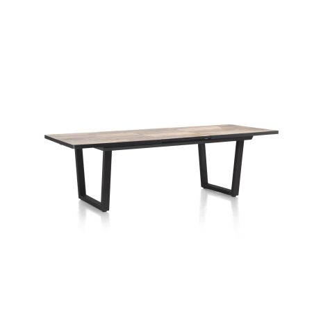 Avalox, table à rallonge 190 (+ 60) x 98 cm - pieds V - Henders and Hazel
