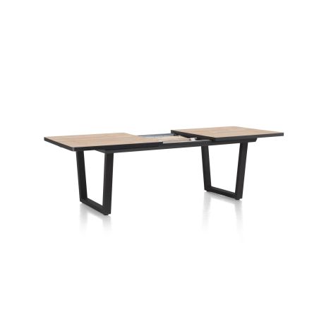 Avalox, table à rallonge 190 (+ 60) x 98 cm - pieds V - Henders and Hazel