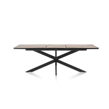 Avalox, table à rallonge 190 (+ 60) x 98 cm - pied central - Henders and Hazel