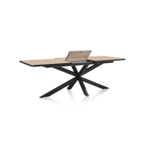 Avalox, table à rallonge 190 (+ 60) x 98 cm - pied central - Henders and Hazel