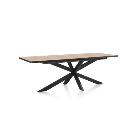 Avalox, table à rallonge 190 (+ 60) x 98 cm - pied central - Henders and Hazel