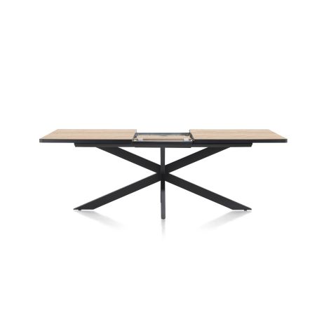 Avalox, table à rallonge 190 (+ 60) x 98 cm - pied central - Henders and Hazel