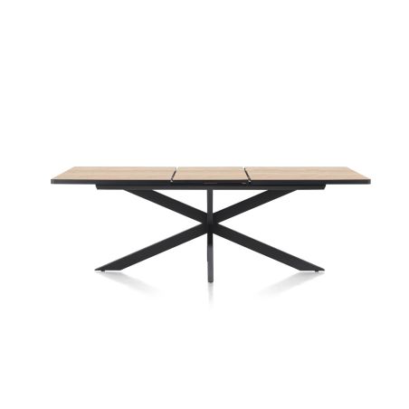 Avalox, table à rallonge 190 (+ 60) x 98 cm - pied central - Henders and Hazel
