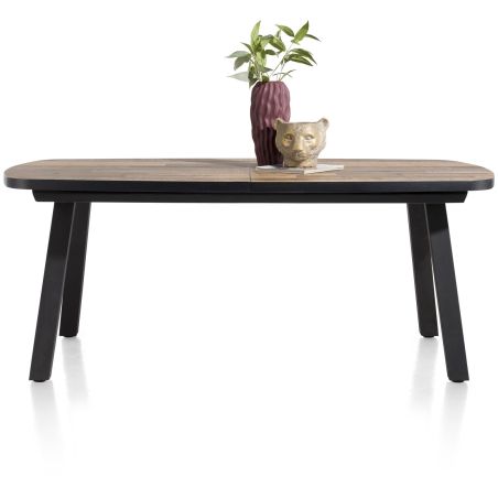 Avalox, table à rallonge ovale 190 (+ 60) x 110 cm - 4 pieds - Henders and Hazel