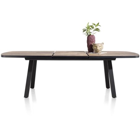 Avalox, table à rallonge ovale 190 (+ 60) x 110 cm - 4 pieds - Henders and Hazel